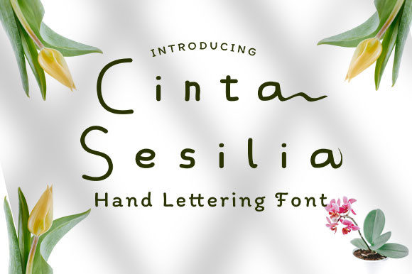 Cinta Sesilia: A Delicate Script Font