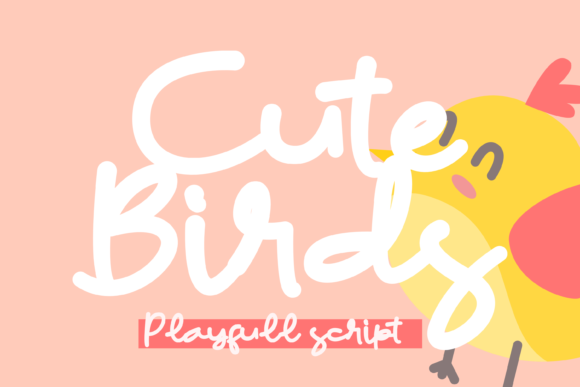 Cute Birds Font Review