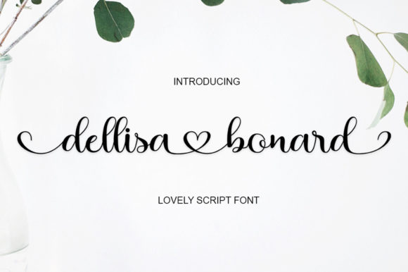 Dellisa Bonard: A Luxurious Script Font