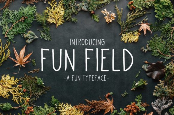 Fun Field: A Handwritten Font for Creative Campaigns