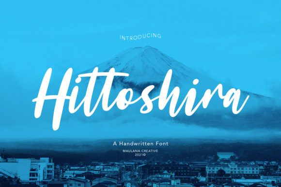 Hittoshira: A Luxurious Script Font for Business