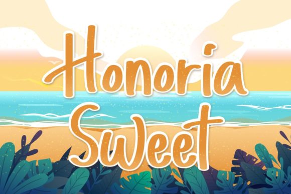 Honoria Sweet Font for Creative Projects