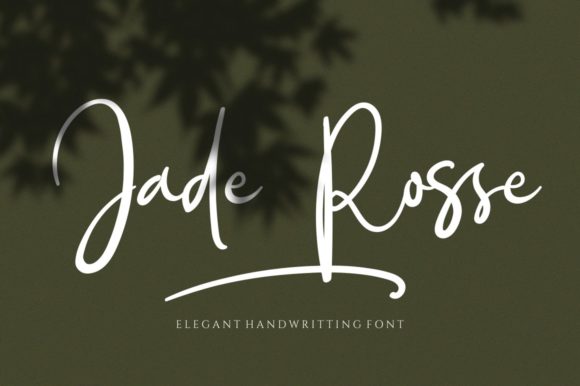 Jade Rosse: A Stylish Script for Creative Projects
