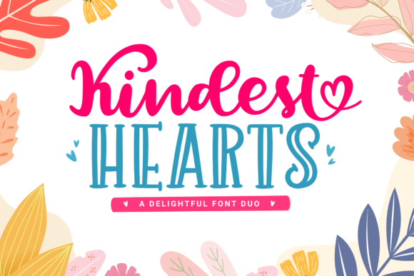 Kindest Hearts: A Delightful Font for Creative Brands