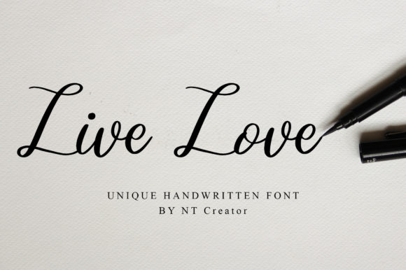 Live Love Font: Bold & Beautiful
