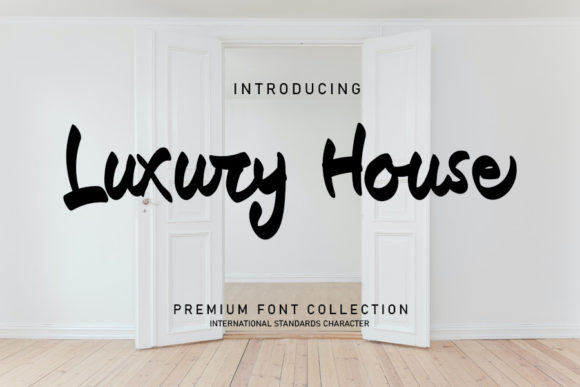 Luxury House Font: Elegant Typography for Digital Marketing