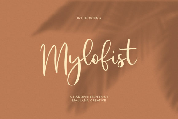 Mylofist: A Stylish Script Font for Crafters