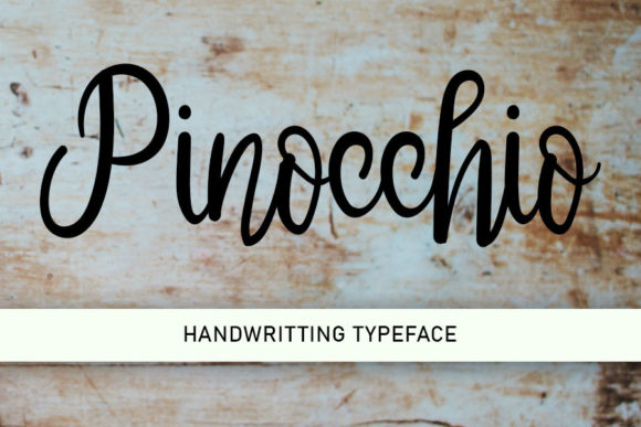 Pinocchio: A Romantic Font for Creative Campaigns