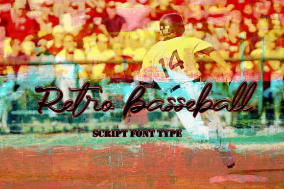 Retro Baseball Font for Business
