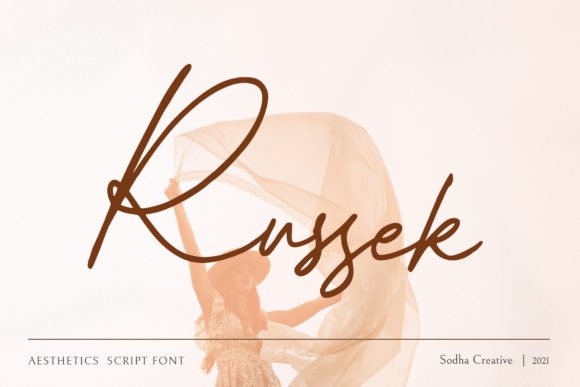 Russek: A Handwritten Font for Web Design