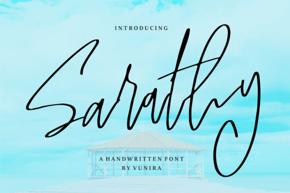 Sarathy: A Stylish Script Font for Marketers