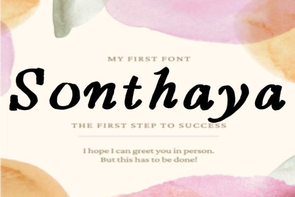Sonthaya is a delicate and playful script that brings a fresh, modern energy to any design project. As a graphic designer, I often find myself searching for a typeface that can balance elegance with a touch of whimsy—something that feels personal but still professional. Sonthaya fits the bill perfectly.