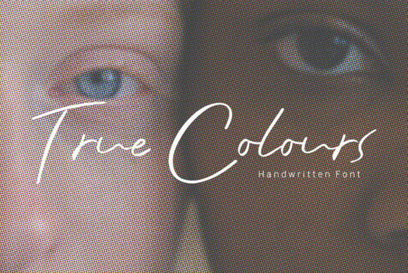 True Colours Font for Elegant Design
