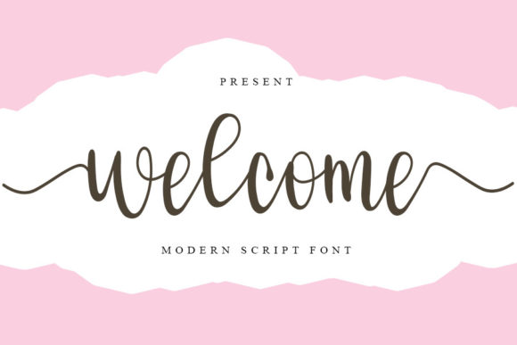 Welcome: A Beautiful Handwritten Font for Business